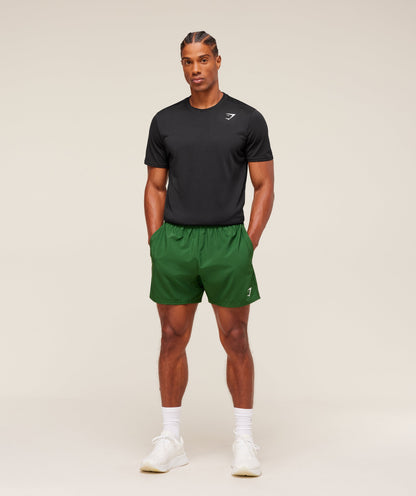 Gymshark Arrival 5" Shorts Athletic Green — Gymshark | Authentic India