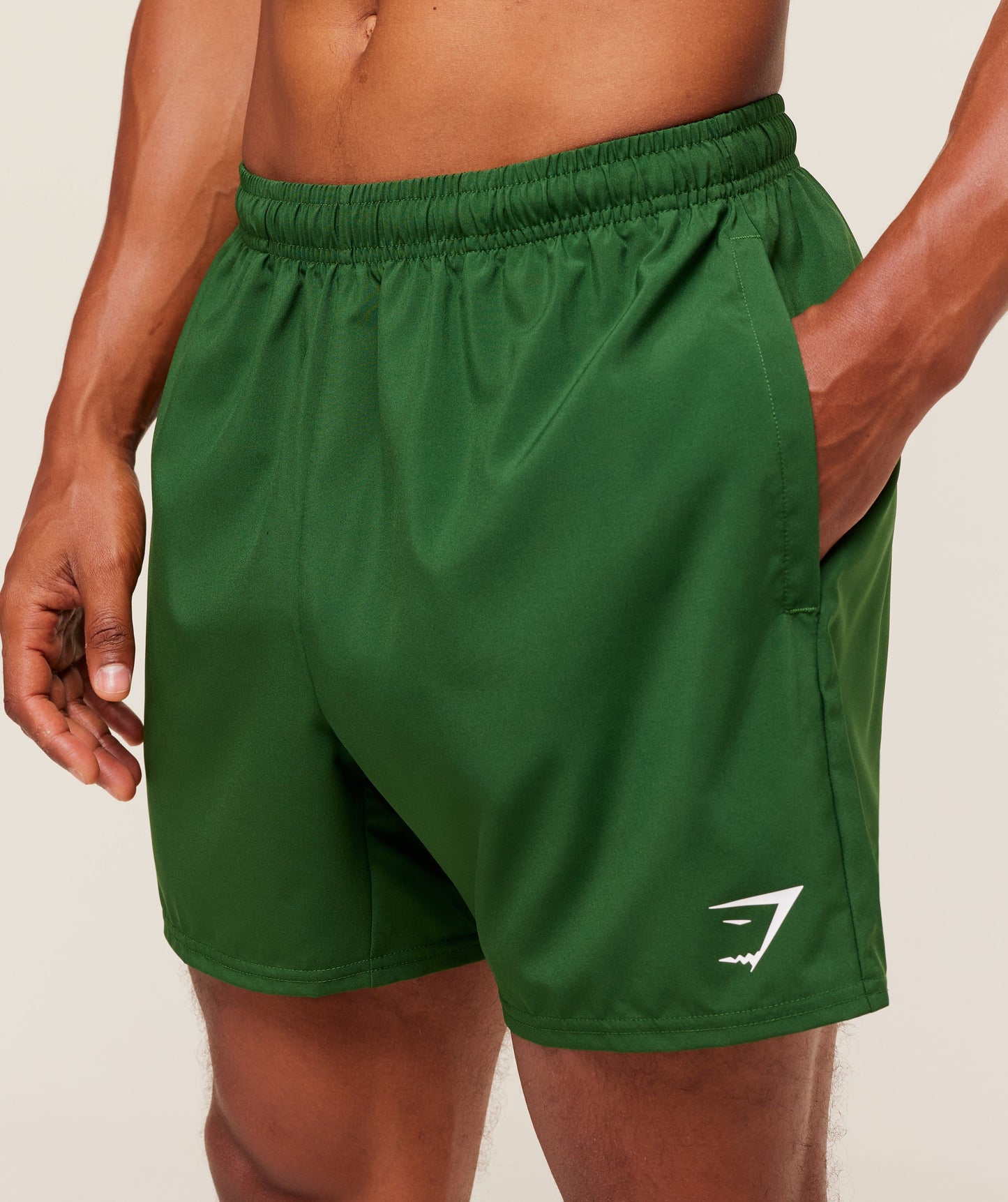 Gymshark Arrival 5" Shorts Athletic Green — Gymshark | Authentic India