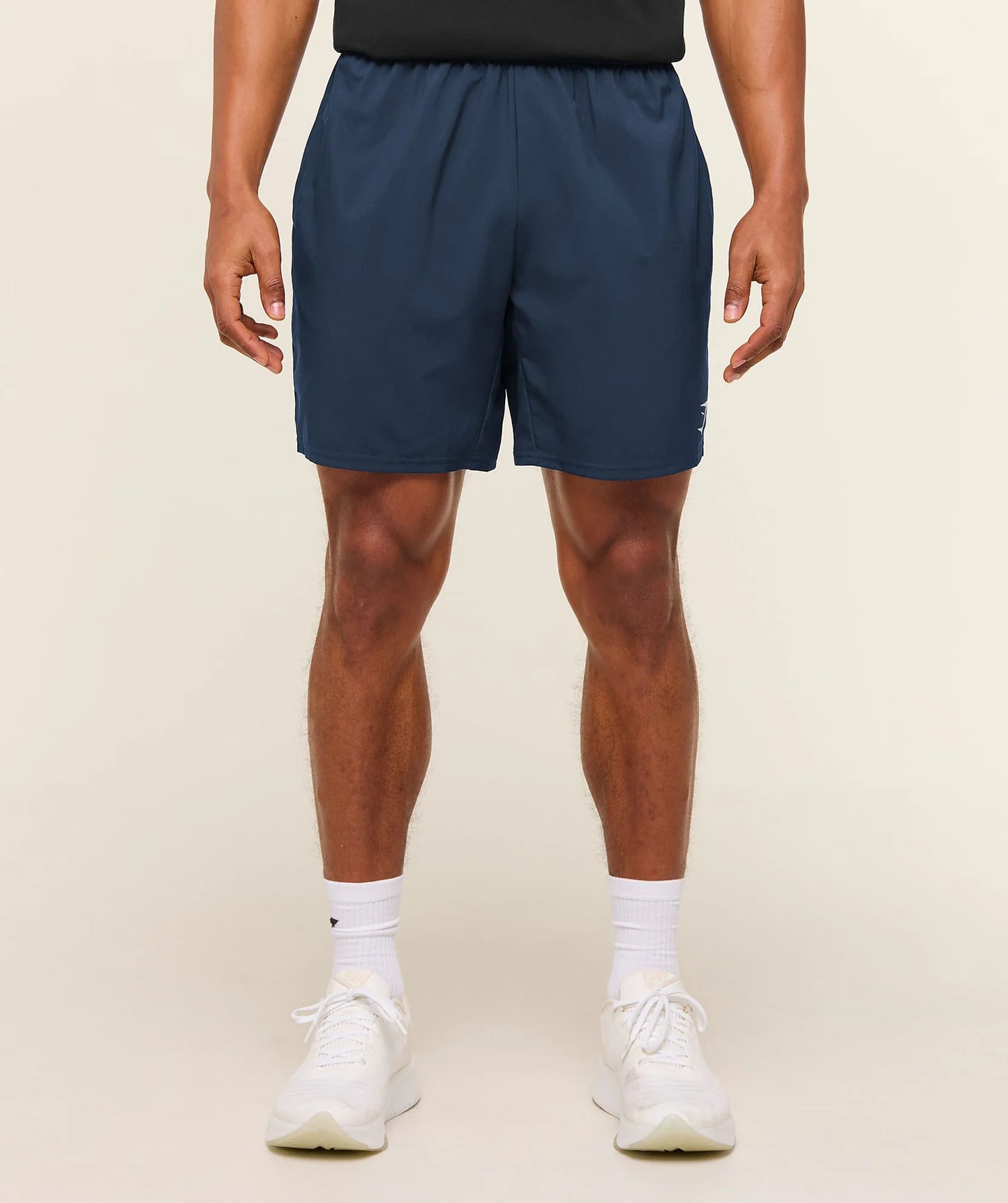 GYMSHARK Arrival 7 Shorts Navy — GYMSHARK S | Authentic India