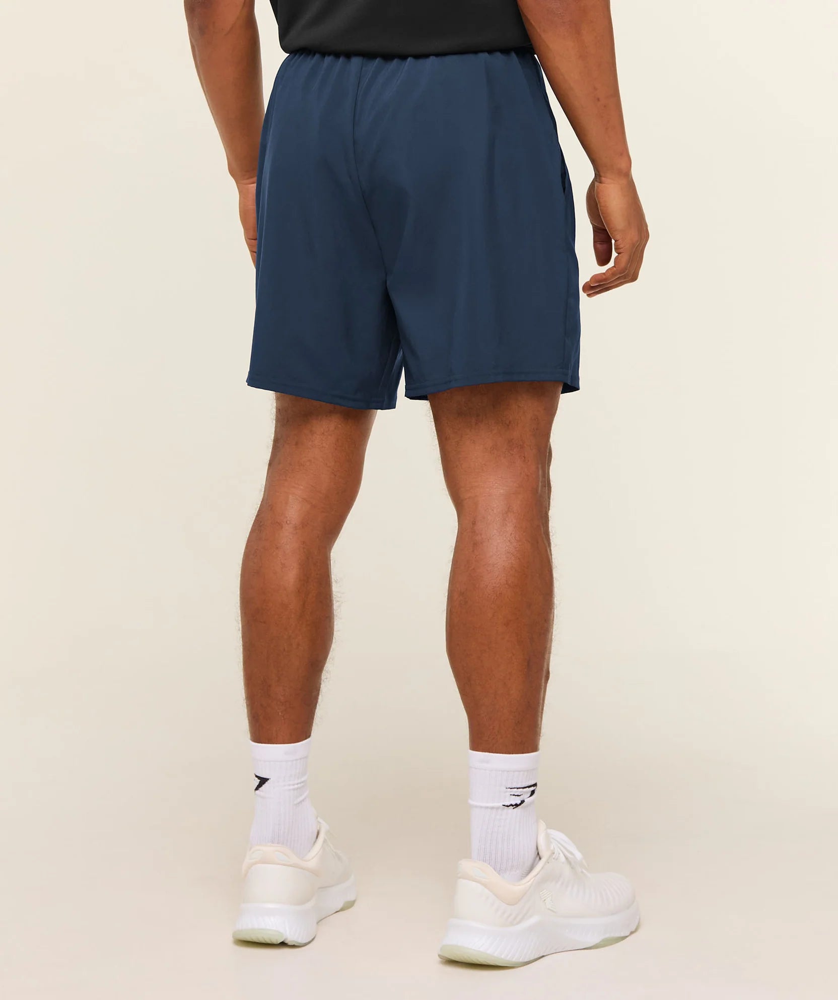 GYMSHARK Arrival 7 Shorts Navy — GYMSHARK S | Authentic India
