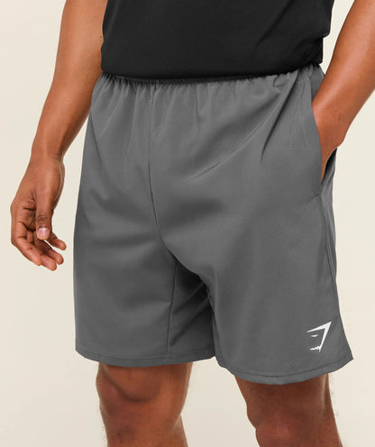 GYMSHARK Arrival 7 Shorts Silhouette Grey — Gymshark | Authentic India
