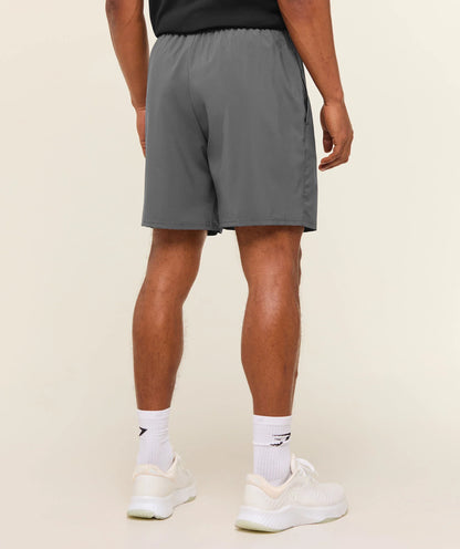 GYMSHARK Arrival 7 Shorts Silhouette Grey — Gymshark | Authentic India