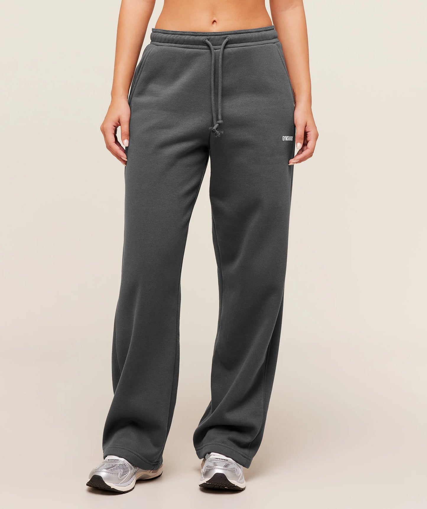 GYMSHARK Cosy Luxe Straight Leg Jogger Pants Grey — Gymshark | Authentic India