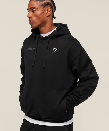 GYMSHARK Conditioning Club Hoodie Black — Gymshark | Authentic India