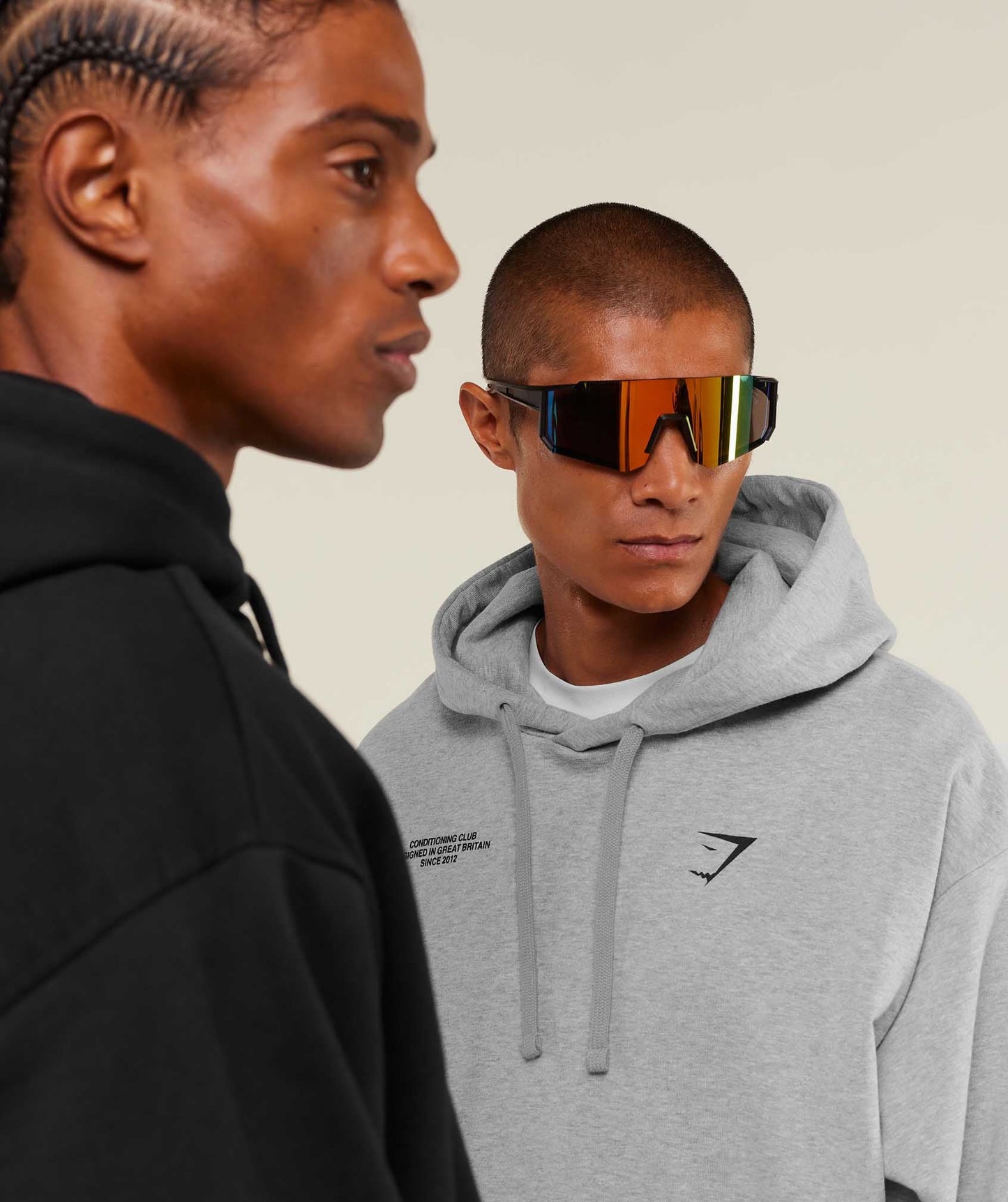 Gymshark Conditioning Club Hoodie Light Grey Core Marl — Gymshark | Authentic India
