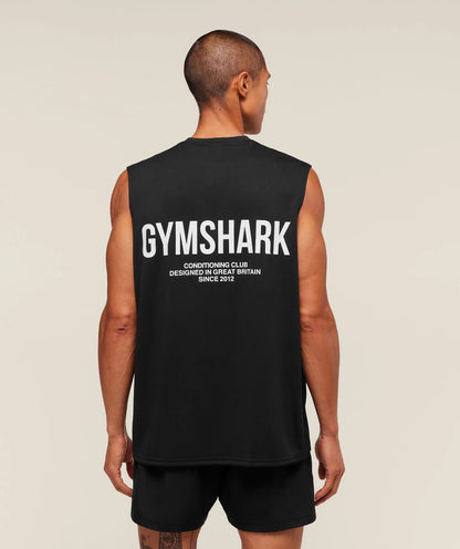 GYMSHARK Conditioning Club Tank Black — Gymshark | Authentic India