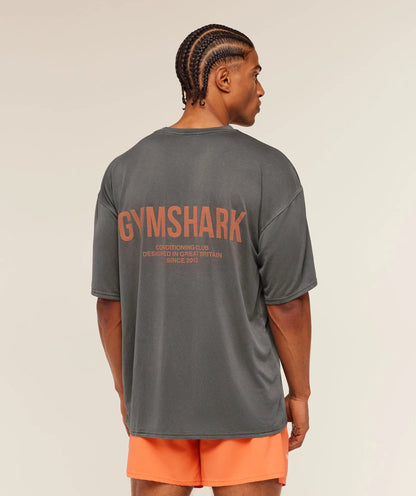 GYMSHARK Conditioning Club Washed T-Shirt — Gymshark | Authentic India