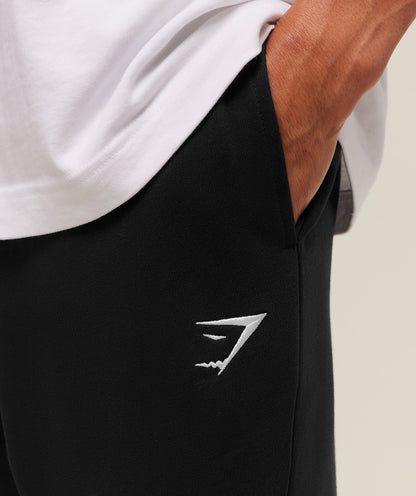 Gymshark Crest Straight Leg Jogger Tall Black — Gymshark | Authentic India