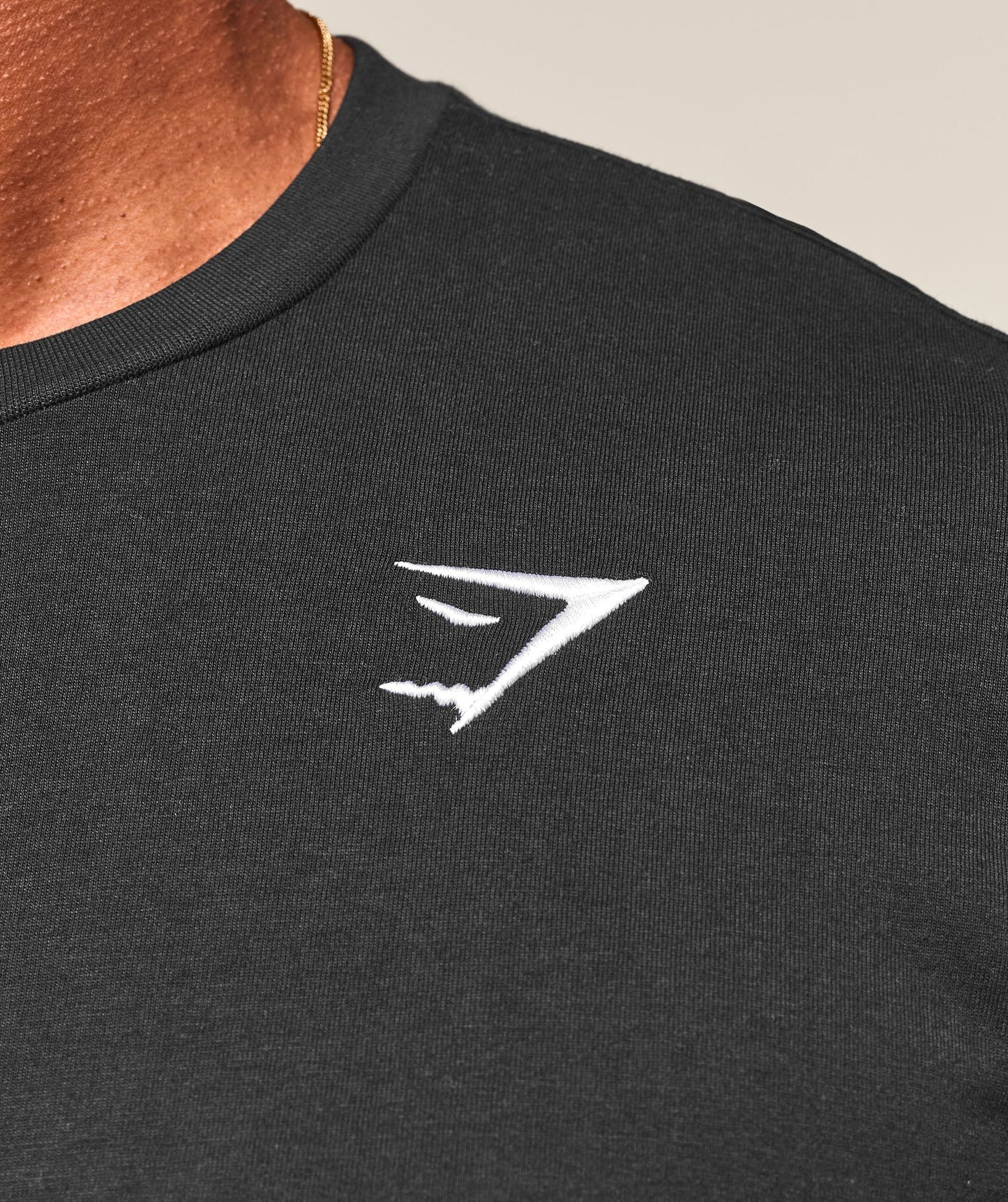 Gymshark Crest T-Shirt Black — Gymshark | Authentic India