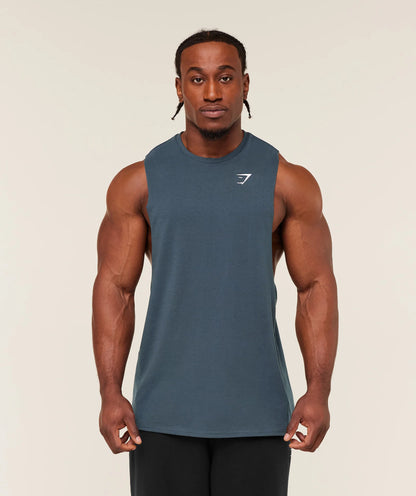 GYMSHARK Critical 2.0 Drop Arm Tank — Gymshark | Authentic India