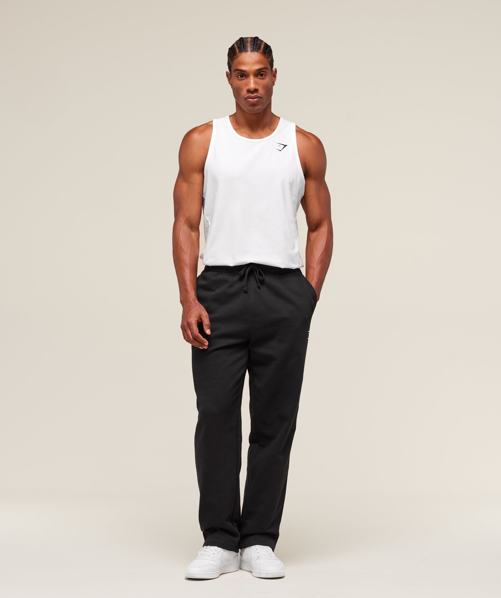 Gymshark Critical Tank White — Gymshark | Authentic India