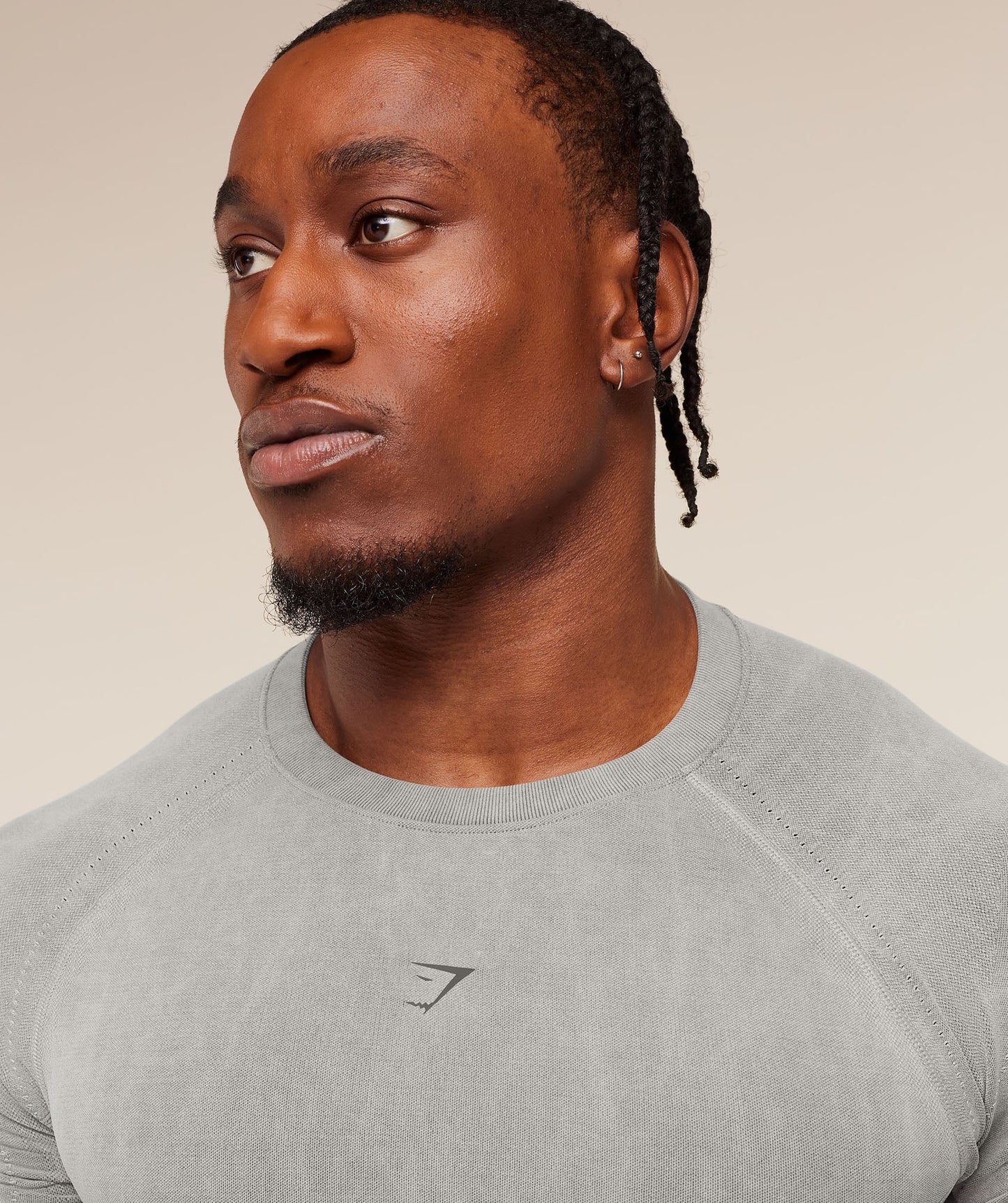 GYMSHARK Charge T-Shirt Black/Wash