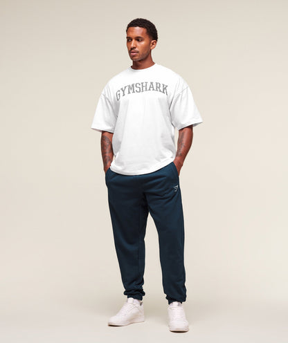 Gymshark Essential Oversized Joggers Navy — Gymshark | Authentic India