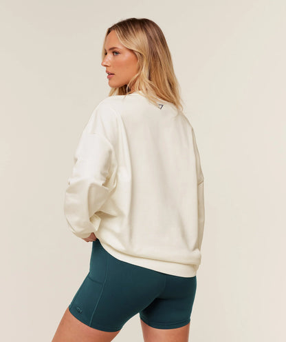 GYMSHARK Collegiate Graphic Crew Neck Pullover — Gymshark | Authentic India