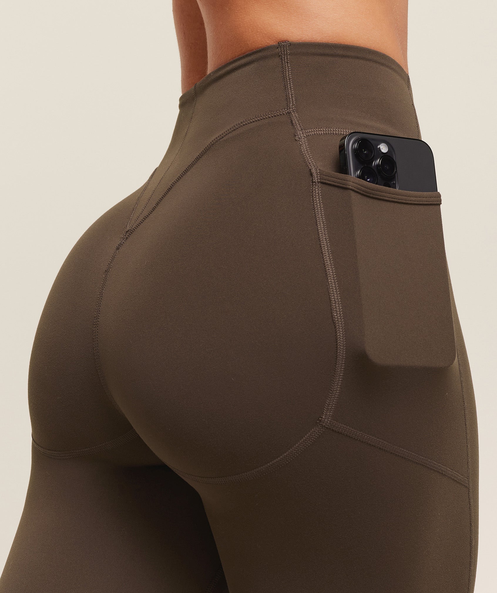 Women's Gymshark Lifting Pocket Leggings Archive Brown — Gymshark | Authentic India
