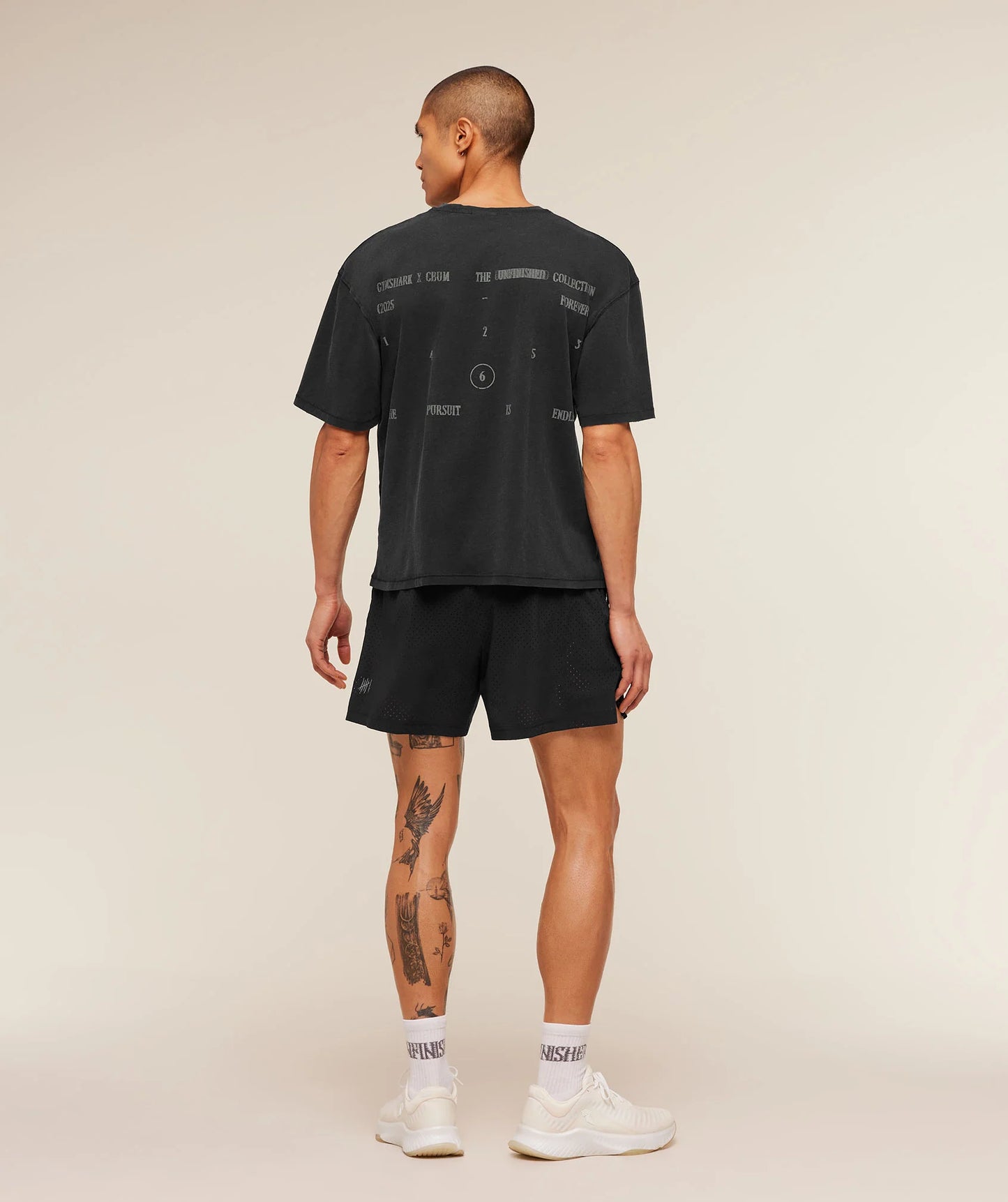GYMSHARK x CBUM T-Shirt Black