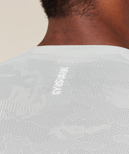 GYMSHARK Geo Seamless Long Sleeve T-Shirt — Gymshark | Authentic India