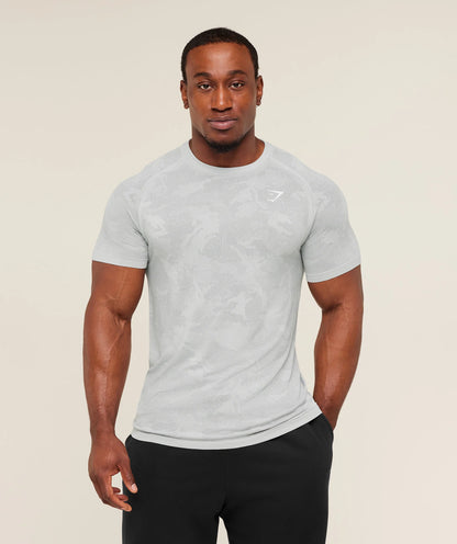 GYMSHARK Geo Seamless T-Shirt — Gymshark | Authentic India
