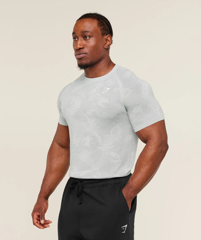 GYMSHARK Geo Seamless T-Shirt — Gymshark | Authentic India