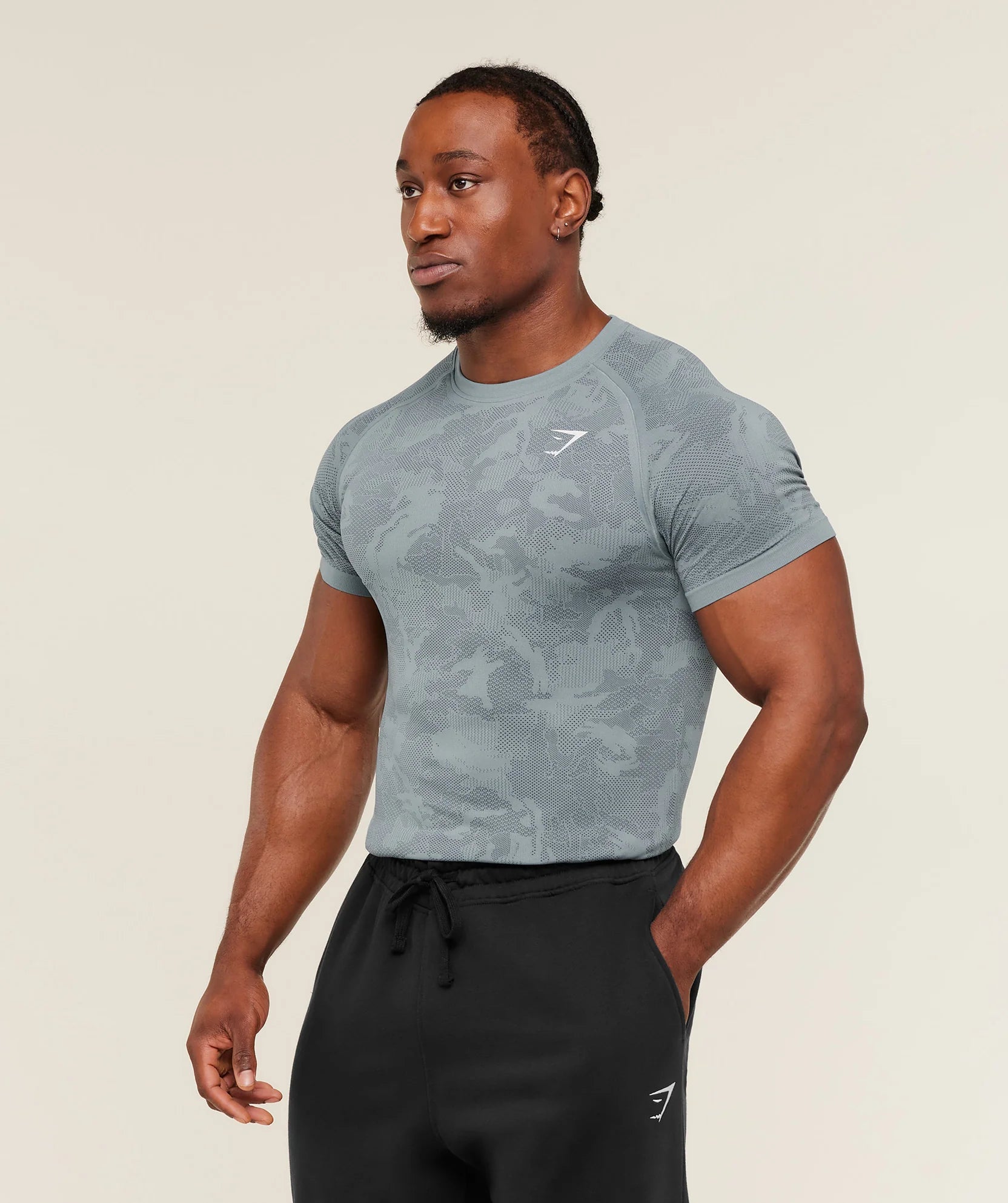 GYMSHARK Geo Seamless T-Shirt — Gymshark | Authentic India