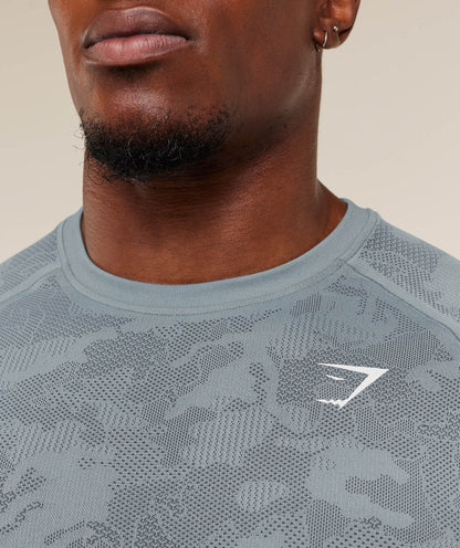 GYMSHARK Geo Seamless T-Shirt — Gymshark | Authentic India