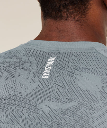 GYMSHARK Geo Seamless T-Shirt — Gymshark | Authentic India