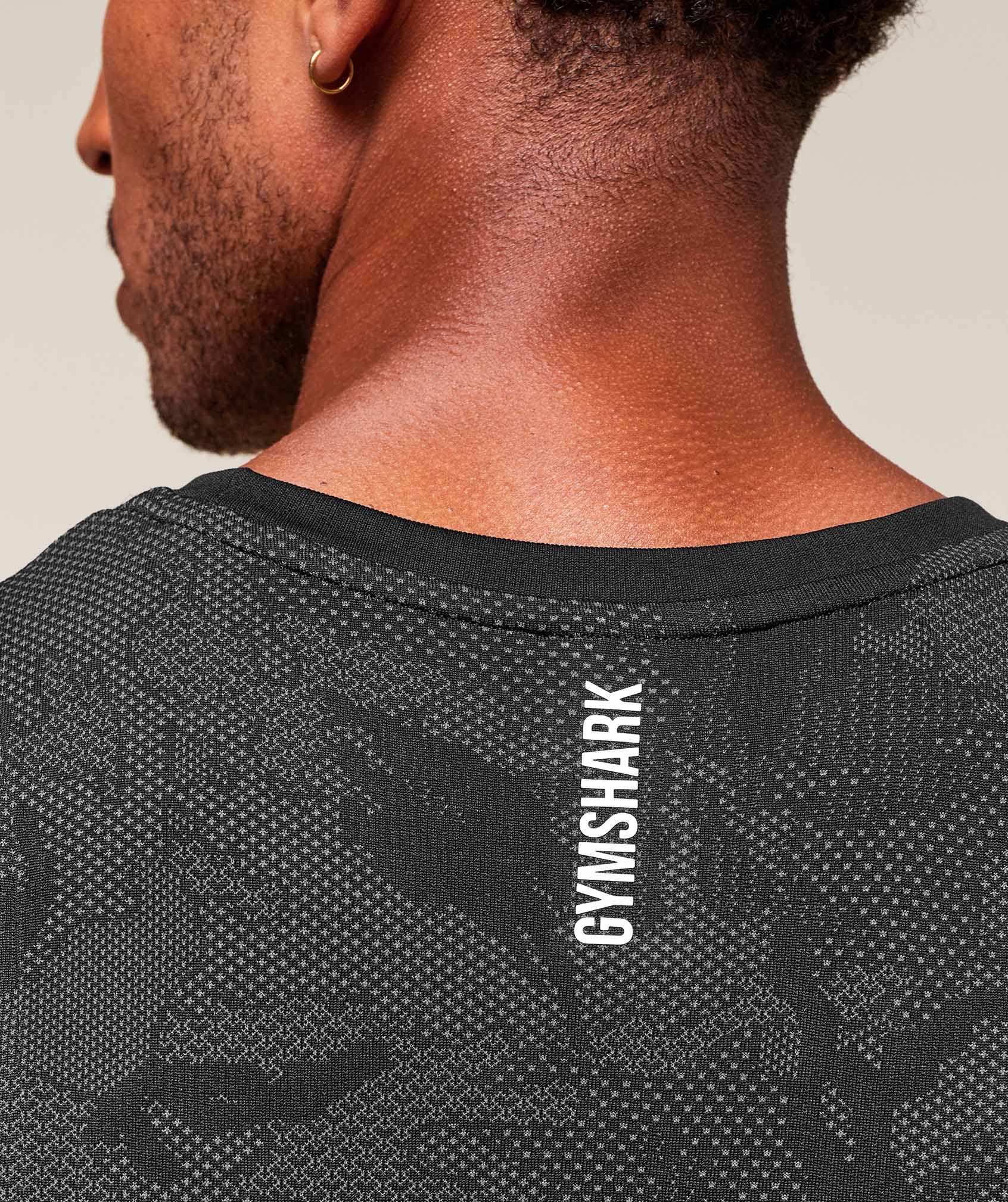 Gymshark Geo Seamless Tank Black — Gymshark | Authentic India