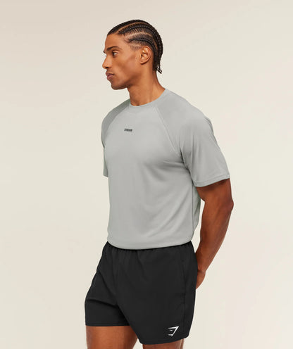 GYMSHARK Train T Shirt T-Shirt Grey — Gymshark | Authentic India