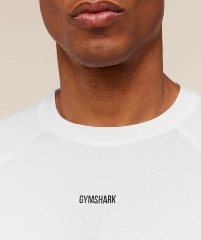 GYMSHARK Train T-Shirt White — Gymshark | Authentic India