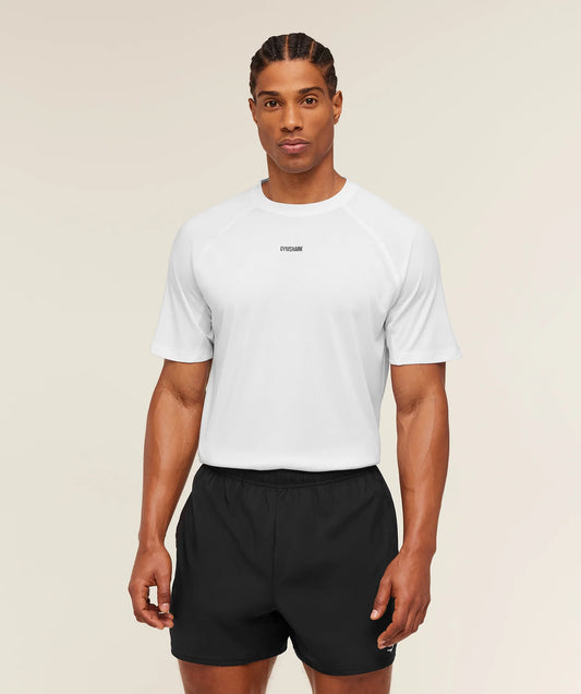 GYMSHARK Train T-Shirt White — Gymshark | Authentic India