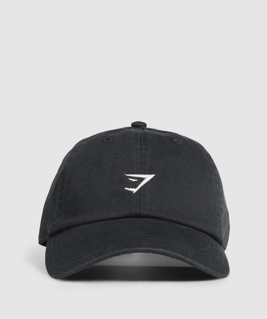 Women's Gymshark Relaxed Cap Black