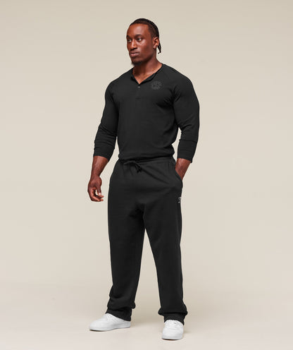 Gymshark Legacy Henley Black — Gymshark | Authentic India