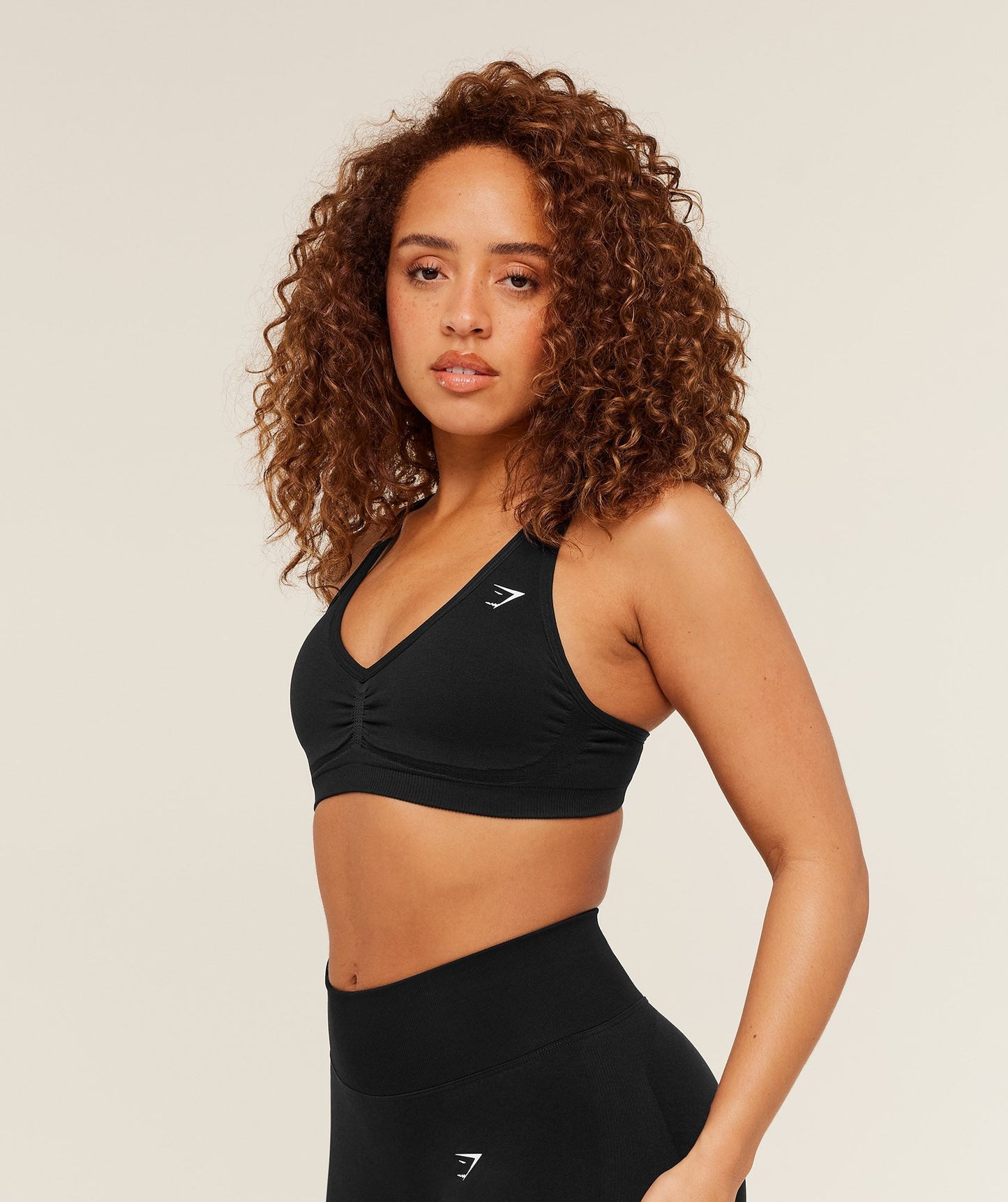 Women's Gymshark Lift Seamless Sports Bra Black — Gymshark | Authentic India