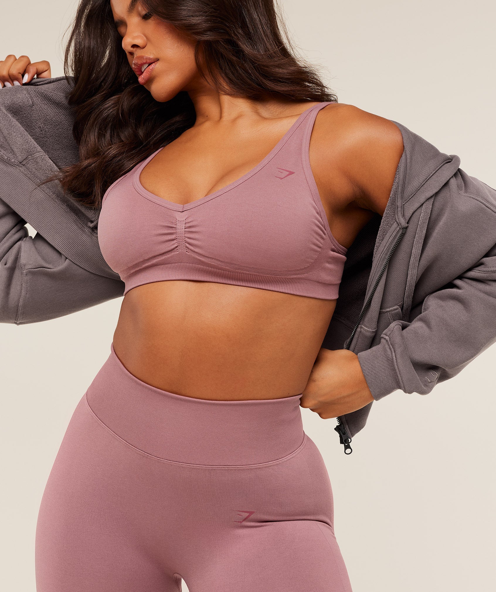 GYMSHARK Lift Seamless Sports Bra Pink — Gymshark | Authentic India