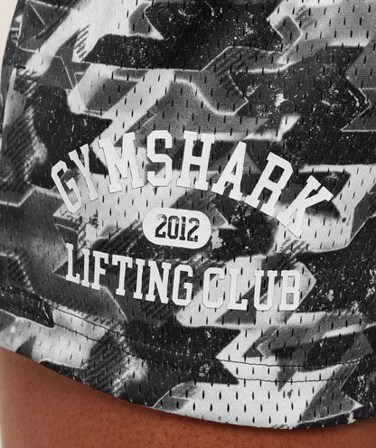 Women's Gymshark Lifting Club Mesh Shorts Black — Gymshark | Authentic India