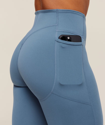 Women's Gymshark Lifting Pocket Leggings Worn Blue — Gymshark | Authentic India