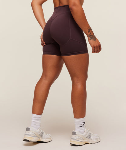 Women's Gymshark Lifting Pocket Shorts Cherry Purple — Gymshark | Authentic India