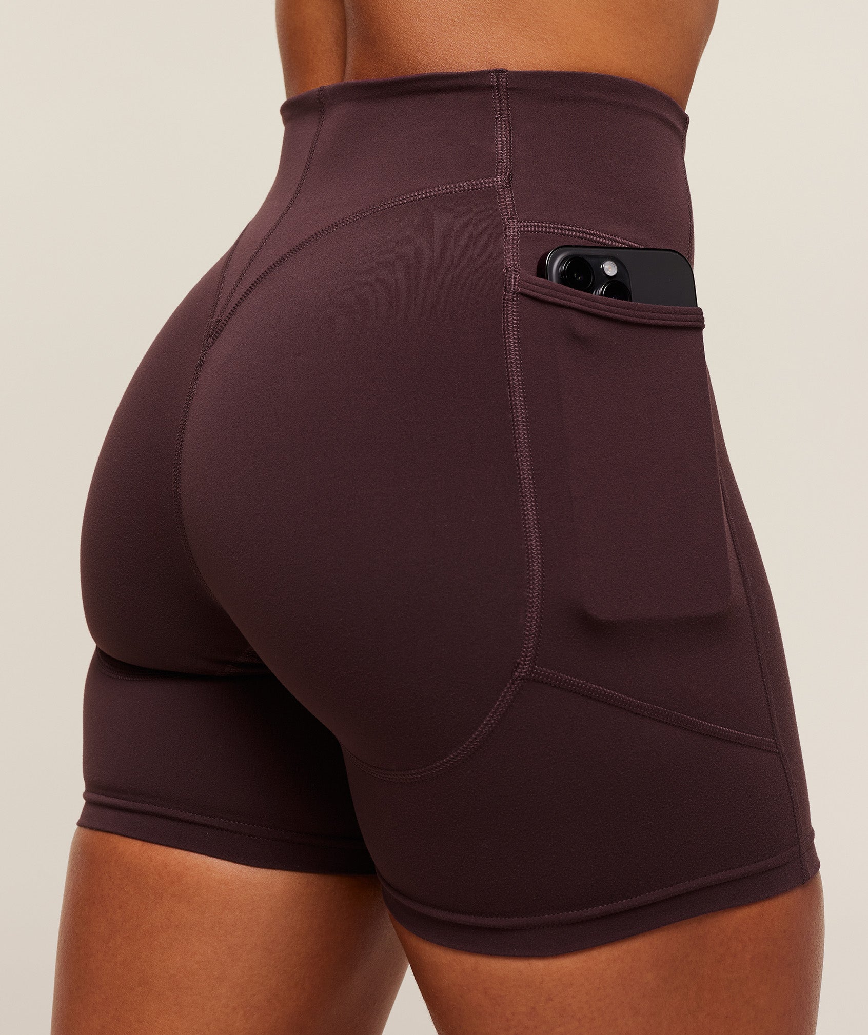 Women's Gymshark Lifting Pocket Shorts Cherry Purple — Gymshark | Authentic India