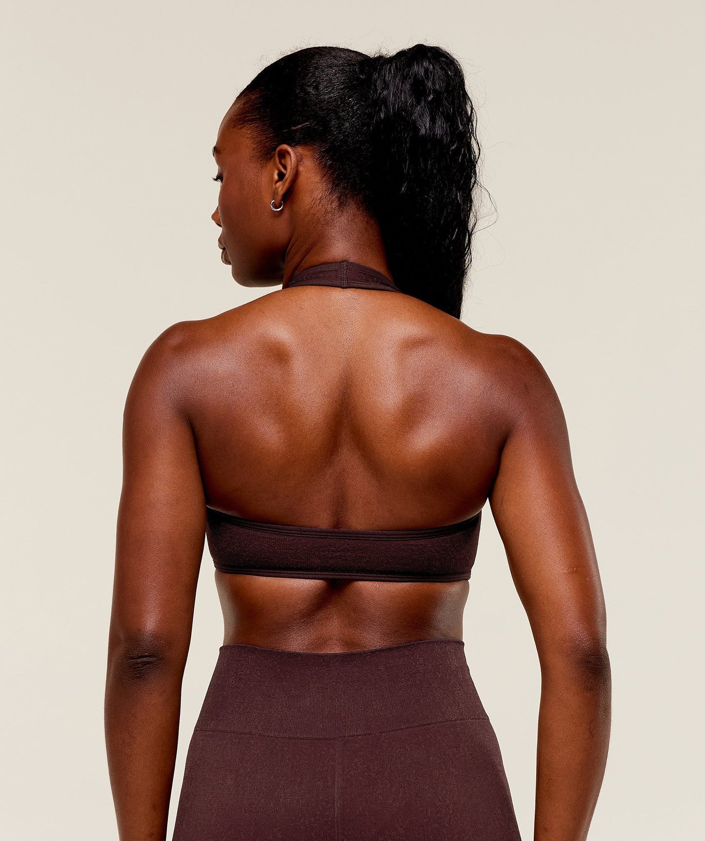 Women's Gymshark Adapt Fleck X Whitney Halterneck Sports Bra Cherry Purple — Gymshark | Authentic India