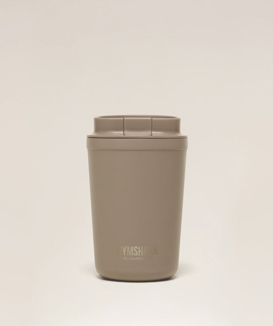 Gymshark Coffee Cup Mushroom Grey — Gymshark | Authentic India