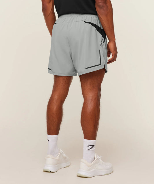 GYMSHARK Movement Sport 5 Shorts Grey — Gymshark | Authentic India