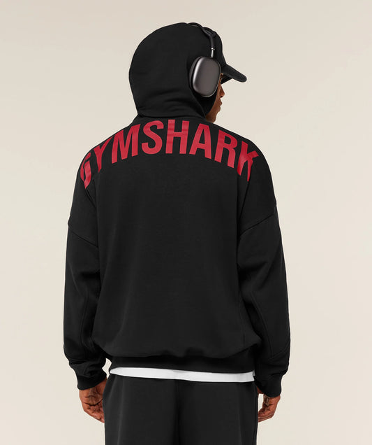 GYMSHARK Power Hoodie Black — Gymshark | Authentic India