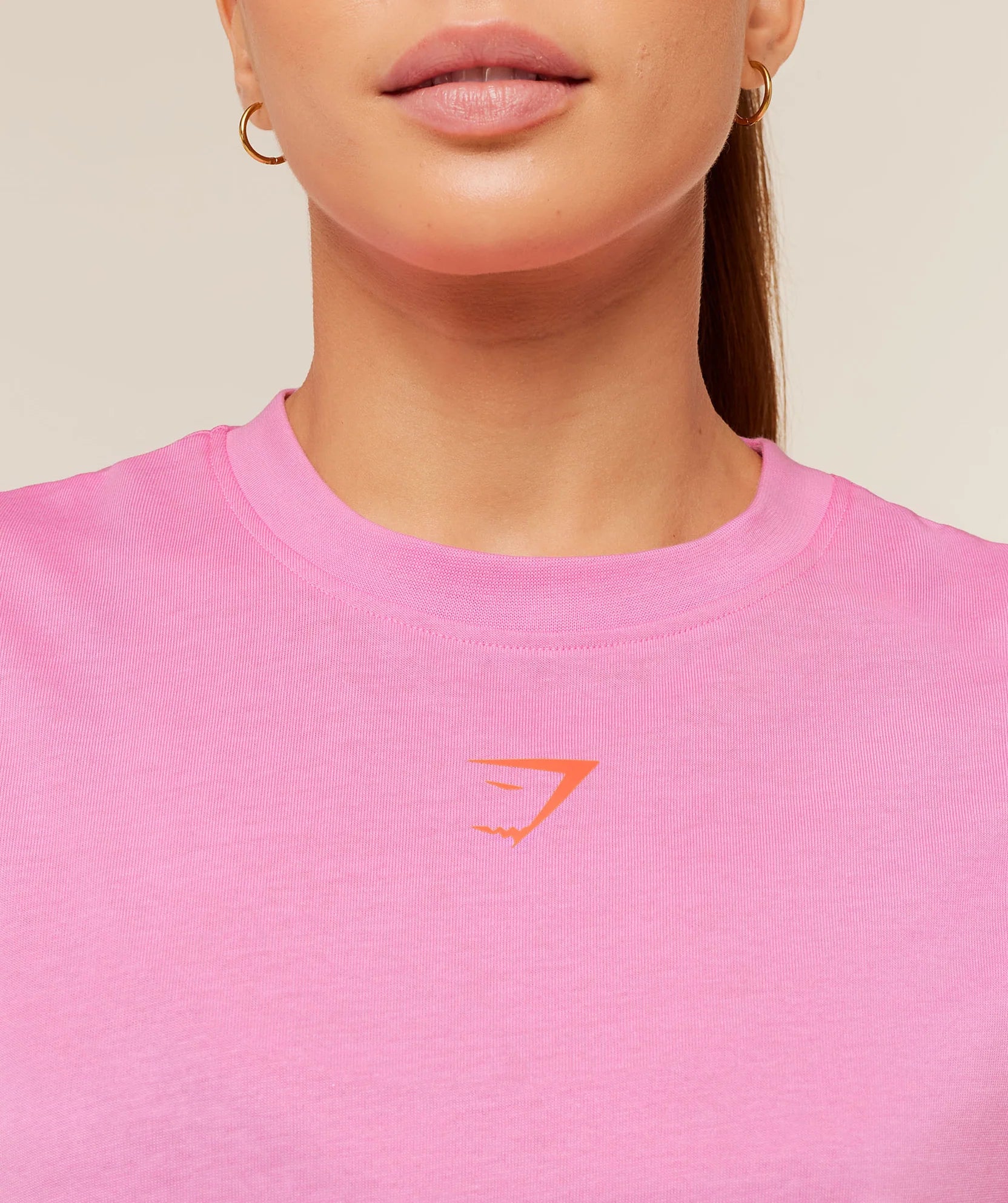 GYMSHARK Power Oversized T-Shirt Pink — Gymshark | Authentic India