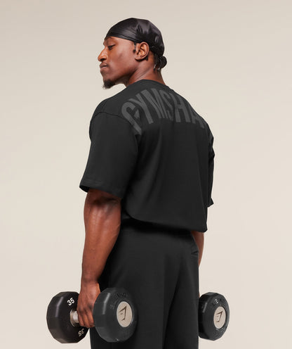 Gymshark Power T-Shirt Black — Gymshark | Authentic India