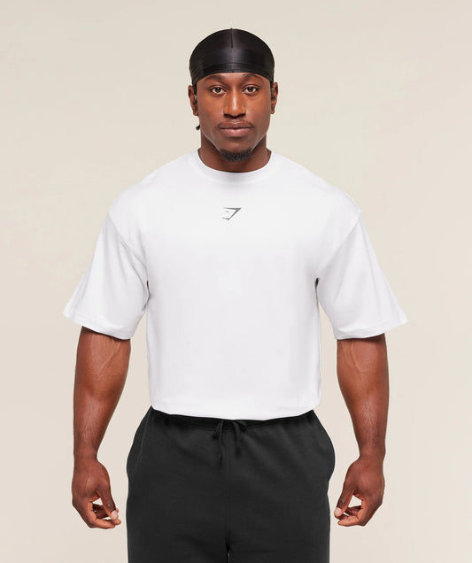 GYMSHARK Power T-Shirt White — Gymshark | Authentic India