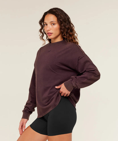 GYMSHARK Power Washed Long Sleeve Top — Gymshark | Authentic India