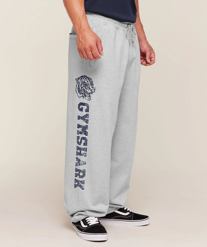 GYMSHARK Retro Collegiate Graphic Wide Leg Pants