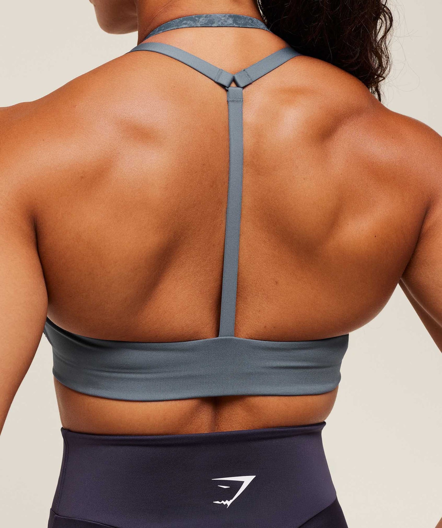 Women's Gymshark Reps T Back Sports Bra Iron Blue — Gymshark | Authentic India