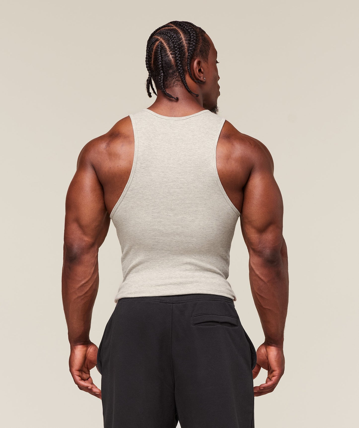 Gymshark Ribbed Tank 3Pk White — Gymshark | Authentic India