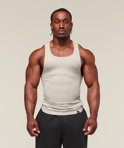 Gymshark Ribbed Tank 3Pk White — Gymshark | Authentic India